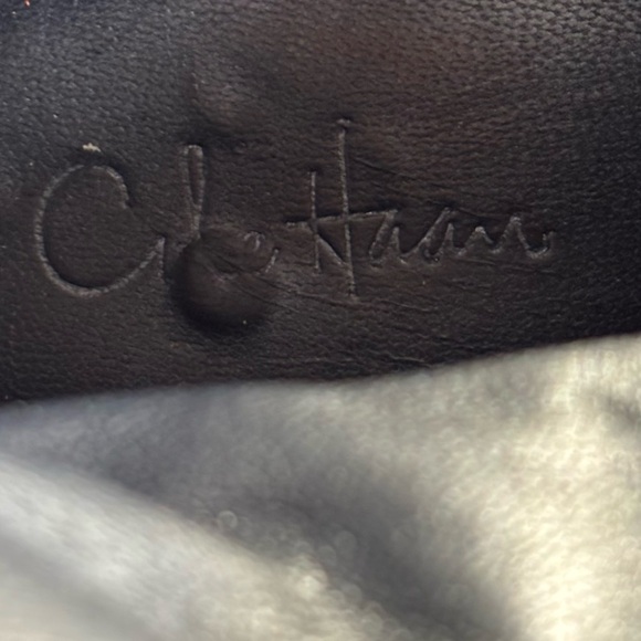 Cole Haan Black Vegan Faux Leather Heeled Boots Size 9B | 3271 - Picture 8 of 10